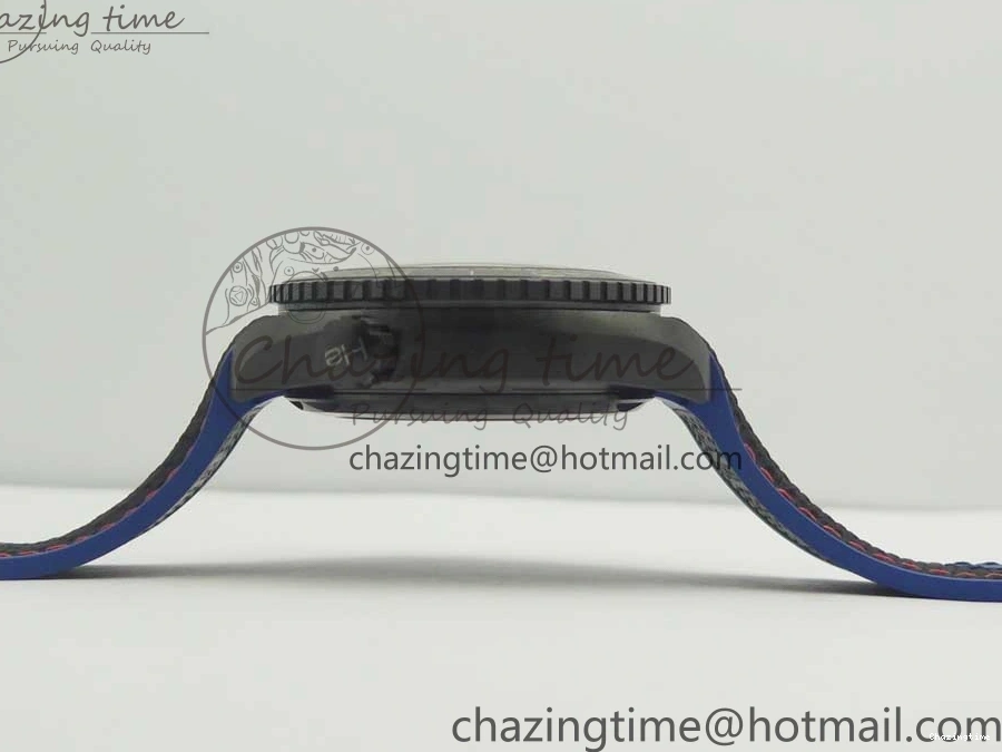 0318 BestValue Planet Ocean 45.5mm ETNZ “Deep Black” Real Ceramic VSF 1:1 Best Edition on Black Nylon Strap A8906 Super Clone 7978